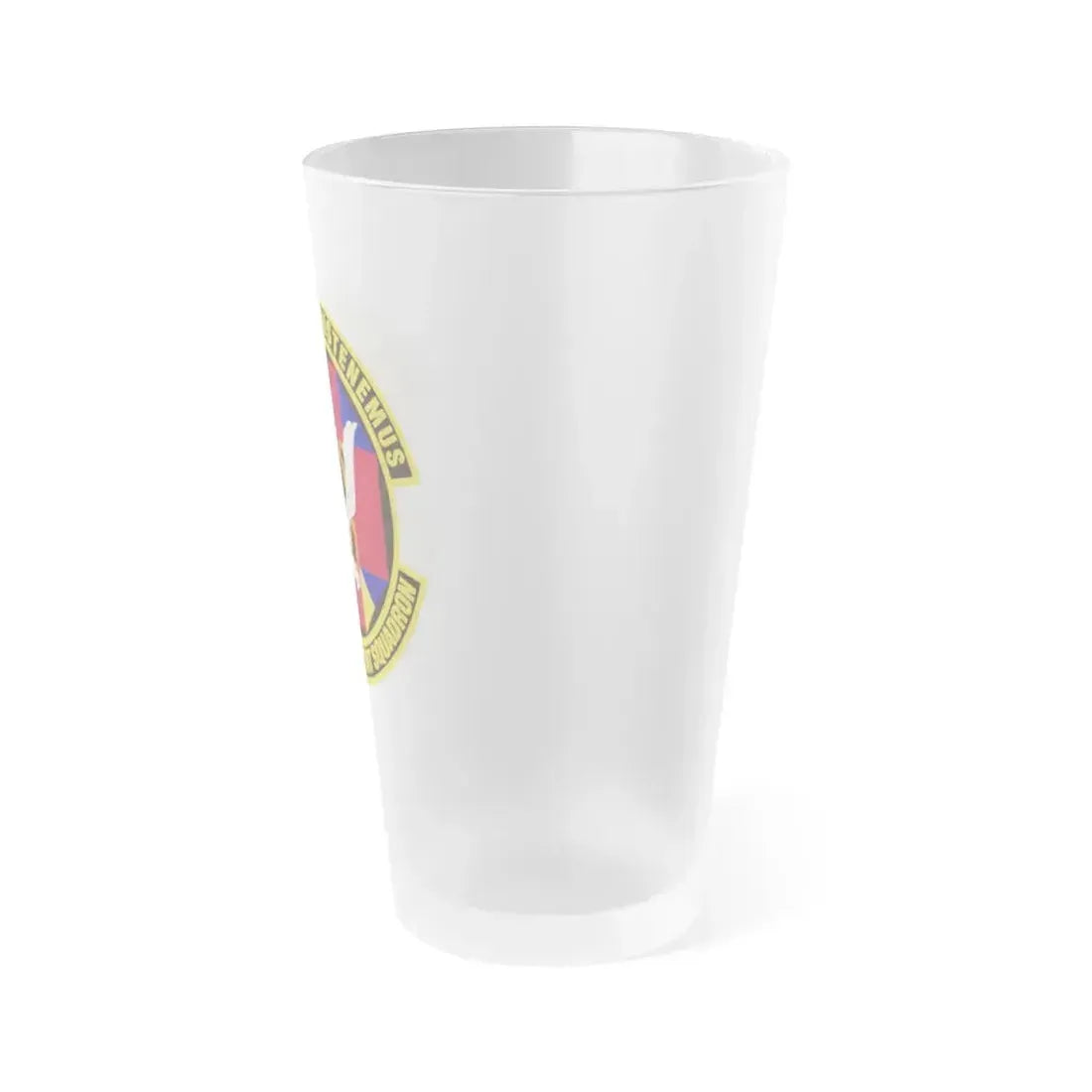 23d Medical Support Squadron (U.S. Air Force) Frosted Pint Glass 16oz - Go Mug Yourself
