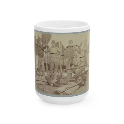 23d New York Infantry 001(2) (U.S. Civil War) White Coffee Mug 15oz - Go Mug Yourself