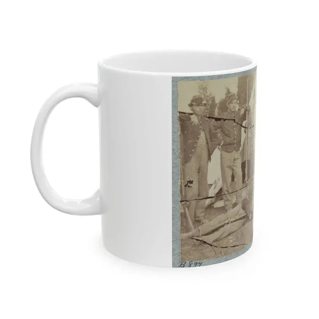23d New York Infantry 001(2) (U.S. Civil War) White Coffee Mug - Go Mug Yourself