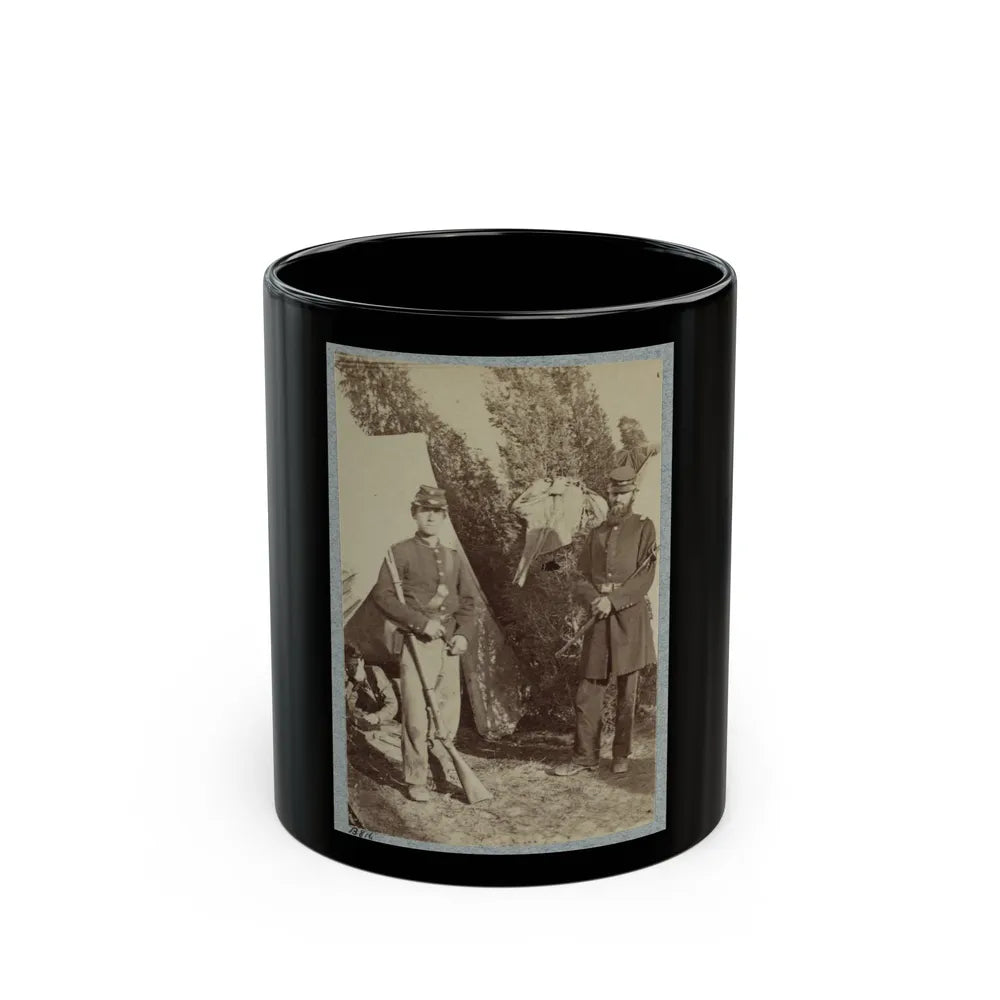 23d New York Infantry 001 (U.S. Civil War) Black Coffee Mug-11oz-Go Mug Yourself