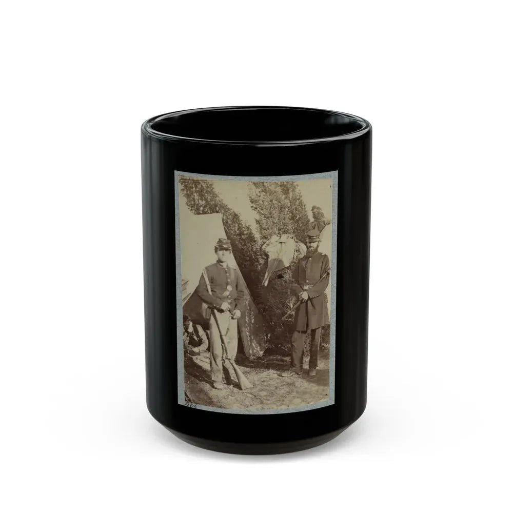 23d New York Infantry 001 (U.S. Civil War) Black Coffee Mug 15oz - Go Mug Yourself