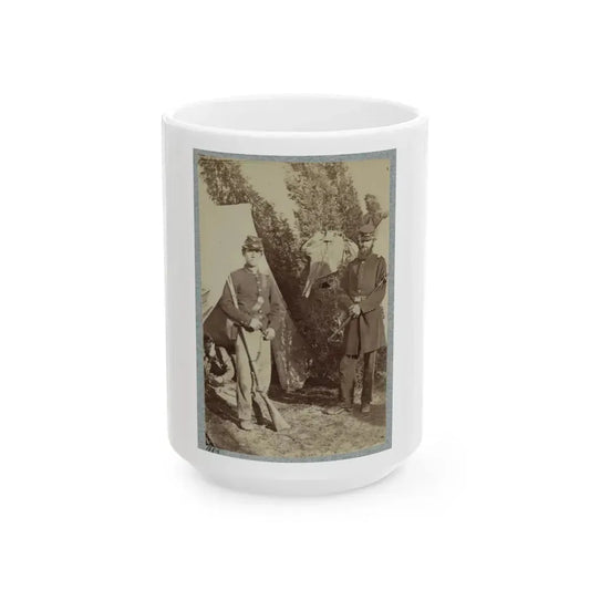 23d New York Infantry 001 (U.S. Civil War) White Coffee Mug 15oz - Go Mug Yourself