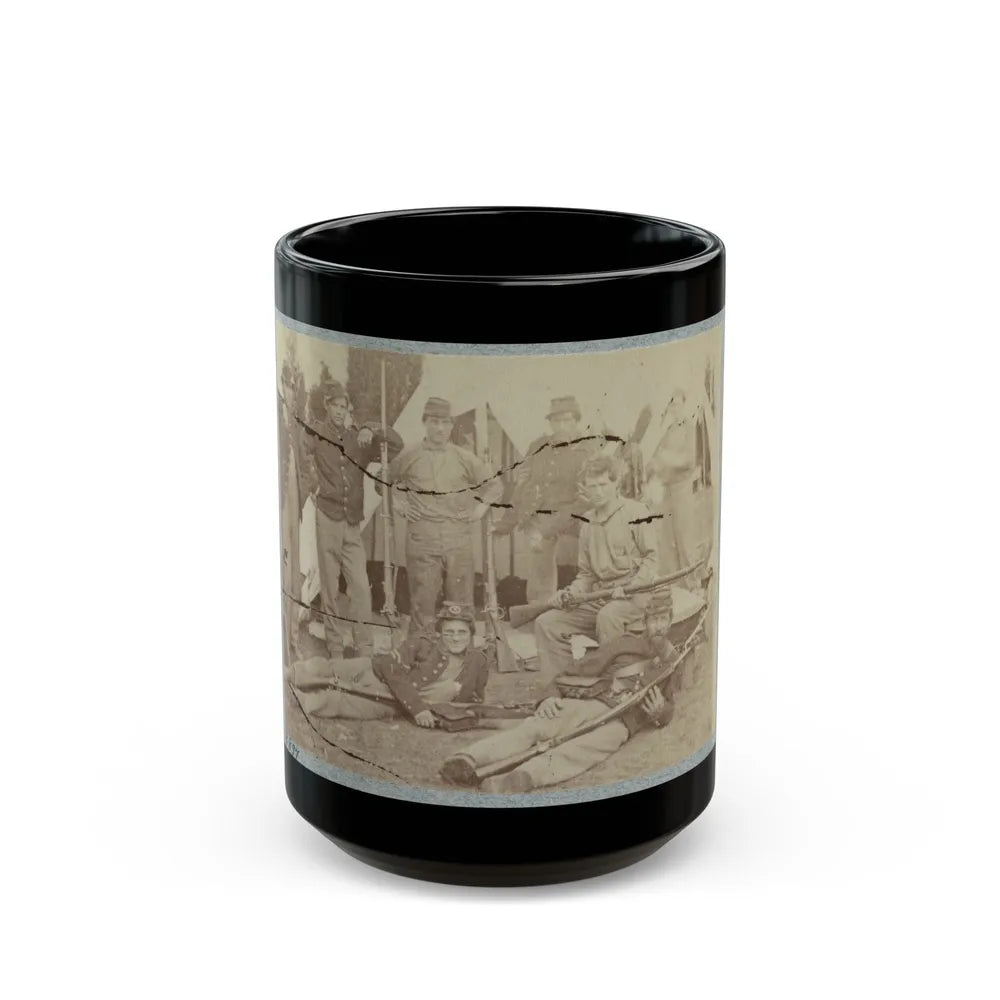 23d New York Infantry 001(2) (U.S. Civil War) Black Coffee Mug-15oz-Go Mug Yourself