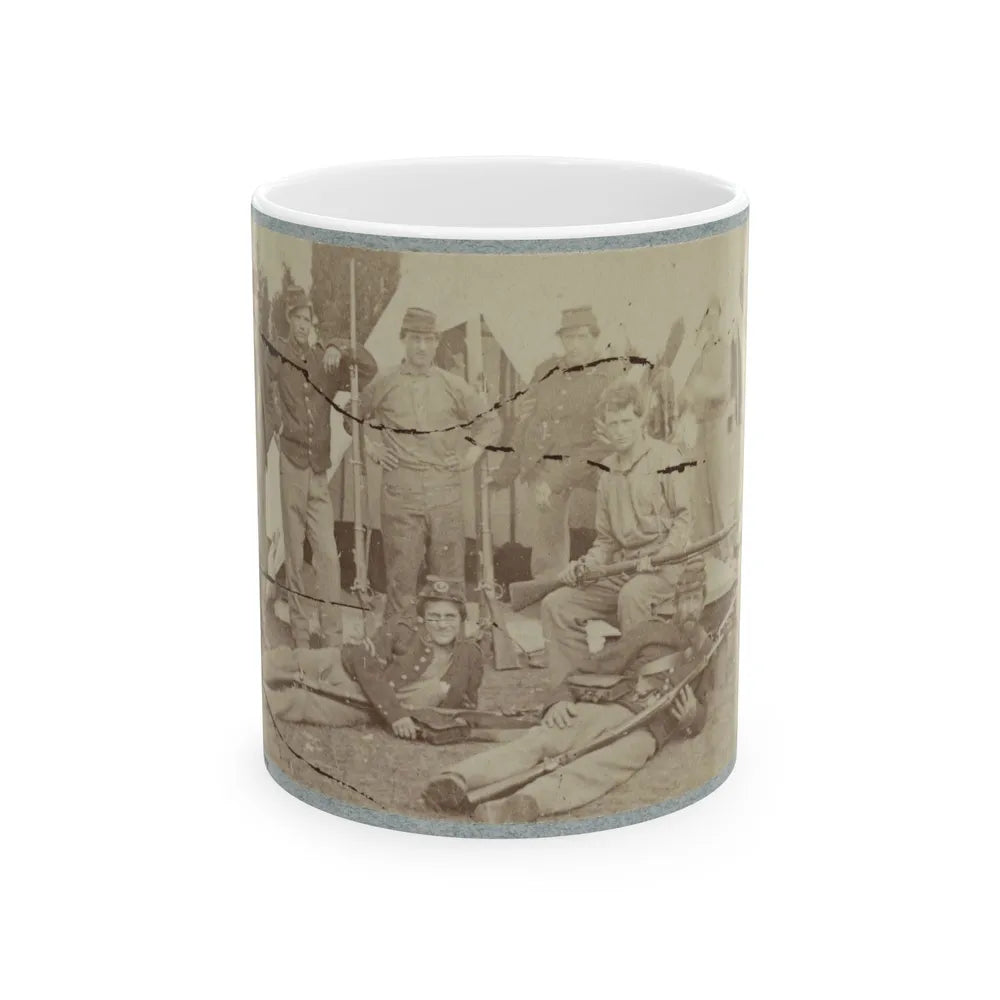 23d New York Infantry 001(2) (U.S. Civil War) White Coffee Mug-11oz-Go Mug Yourself