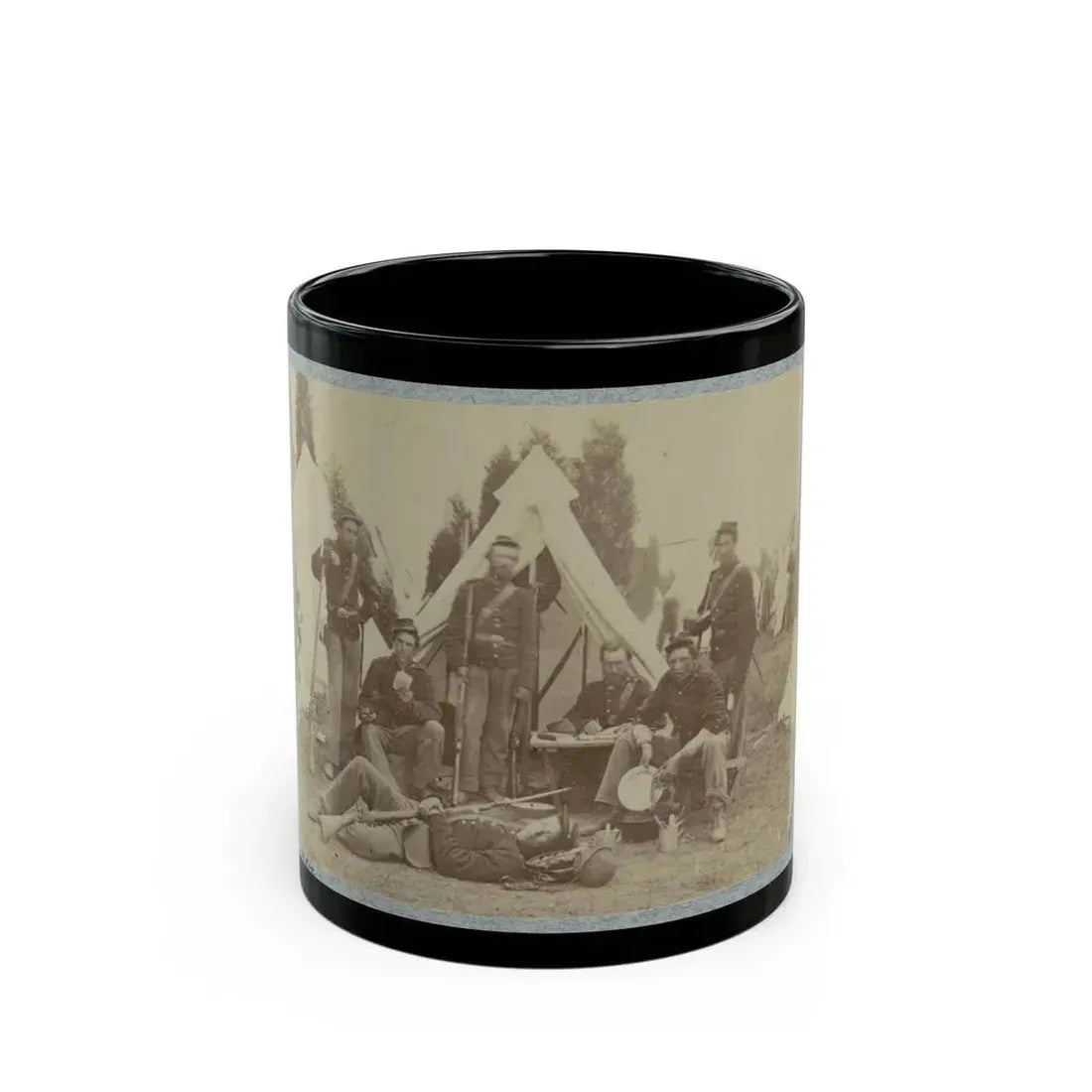 23d New York Infantry 002(2) (U.S. Civil War) Black Coffee Mug 11oz - Go Mug Yourself