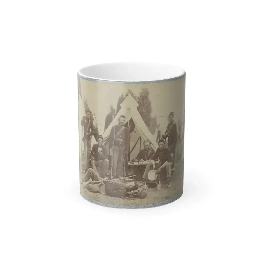 23D New York Infantry 002(2) (U.S. Civil War) Color Changing Coffee Mug 11oz Default Title 11oz - Go Mug Yourself