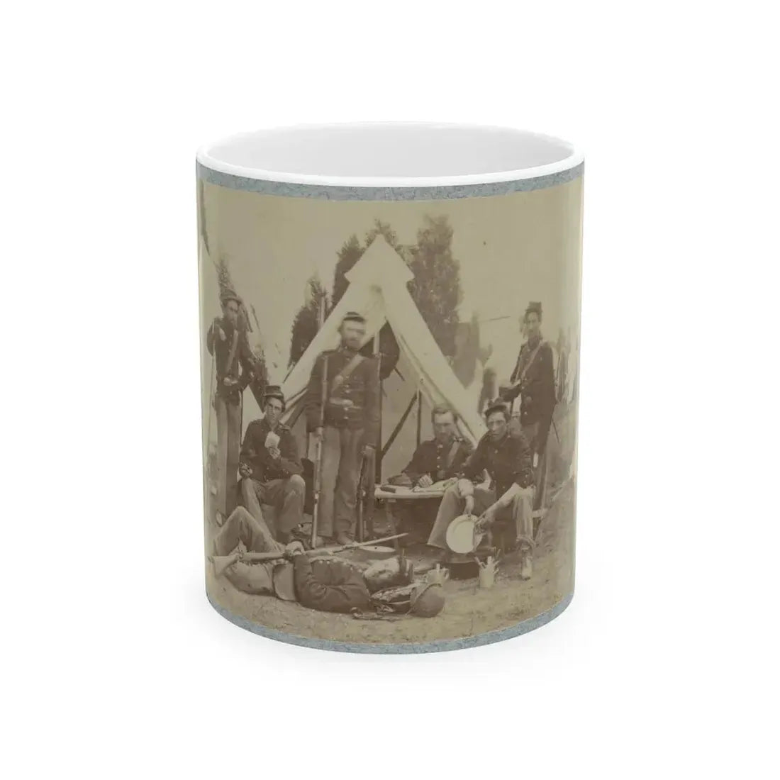 23d New York Infantry 002(2) (U.S. Civil War) White Coffee Mug 11oz - Go Mug Yourself