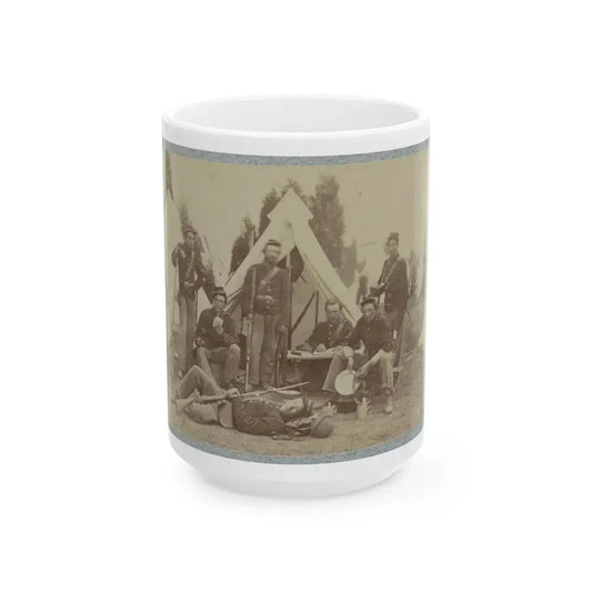23d New York Infantry 002(2) (U.S. Civil War) White Coffee Mug 15oz - Go Mug Yourself