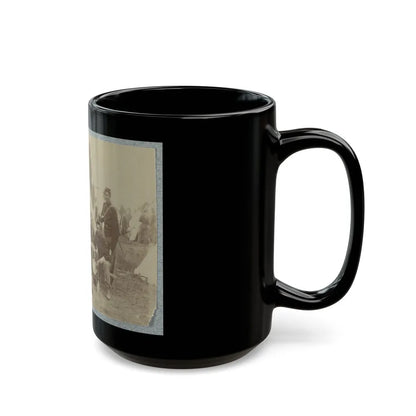 23d New York Infantry 002(2) (U.S. Civil War) Black Coffee Mug-Go Mug Yourself