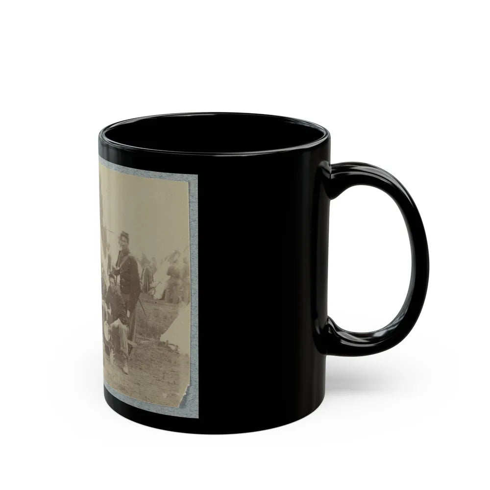 23d New York Infantry 002(2) (U.S. Civil War) Black Coffee Mug-Go Mug Yourself