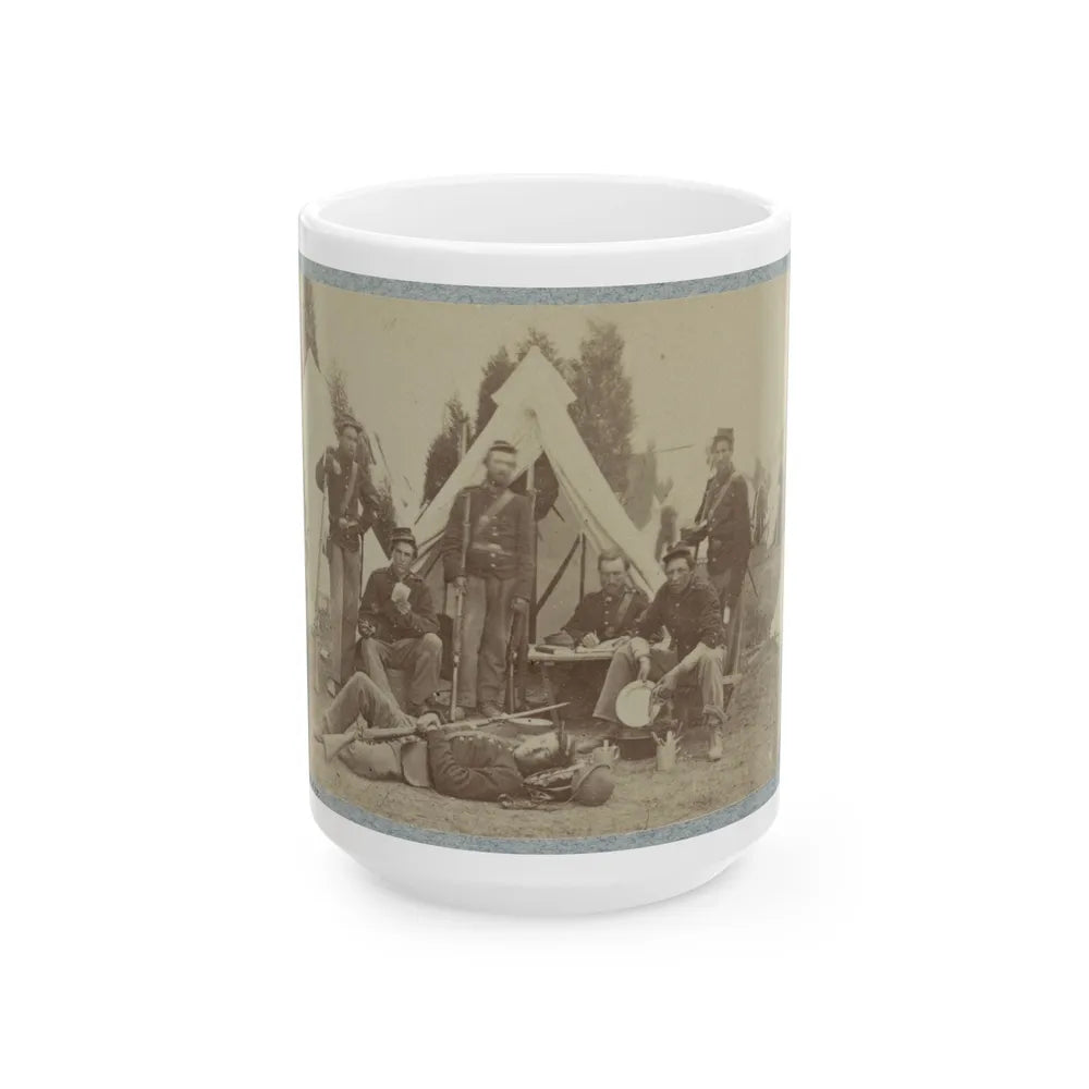 23d New York Infantry 002(2) (U.S. Civil War) White Coffee Mug-15oz-Go Mug Yourself