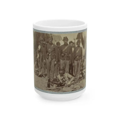 23d New York Infantry 003(2) (U.S. Civil War) White Coffee Mug 15oz - Go Mug Yourself