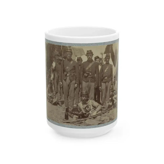 23d New York Infantry 003(2) (U.S. Civil War) White Coffee Mug 15oz - Go Mug Yourself