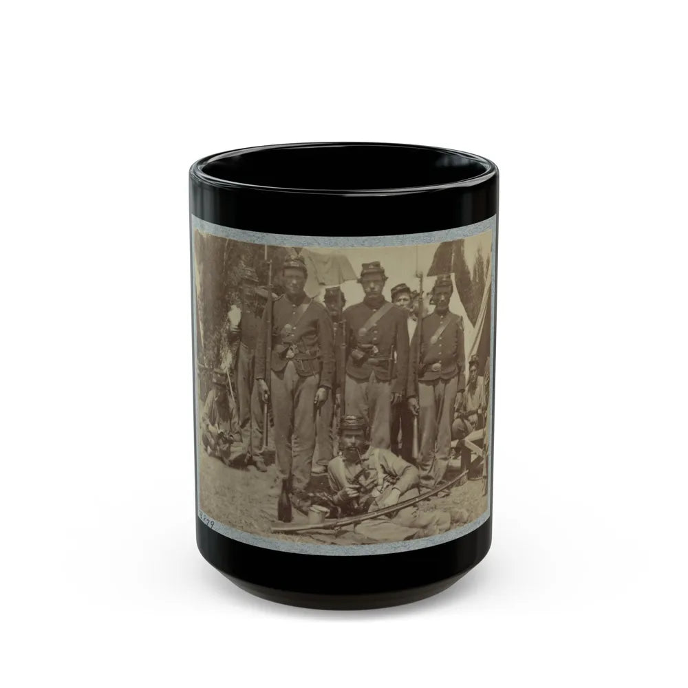 23d New York Infantry 003(2) (U.S. Civil War) Black Coffee Mug-15oz-Go Mug Yourself