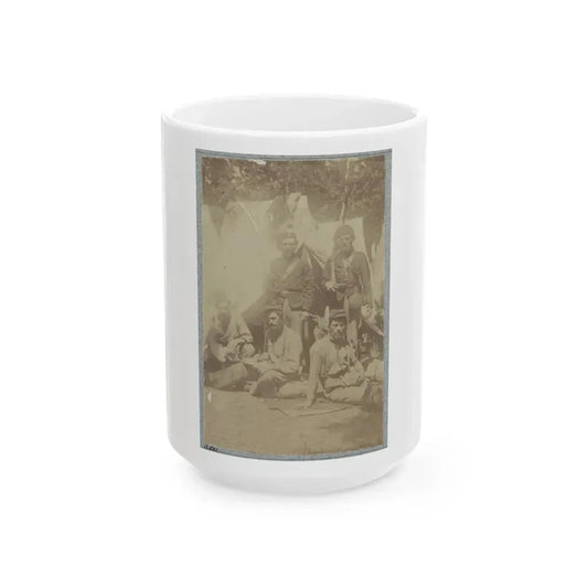 23d New York Infantry 004(2) (U.S. Civil War) White Coffee Mug 15oz - Go Mug Yourself