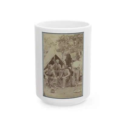 23d New York Infantry 005(2) (U.S. Civil War) White Coffee Mug 15oz - Go Mug Yourself