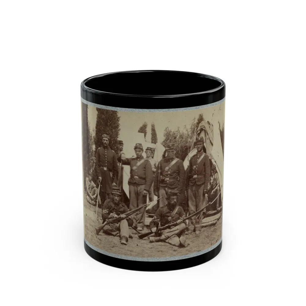 23d New York Infantry (U.S. Civil War) Black Coffee Mug-11oz-Go Mug Yourself