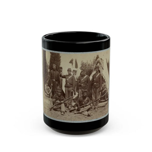 23d New York Infantry (U.S. Civil War) Black Coffee Mug-15oz-Go Mug Yourself