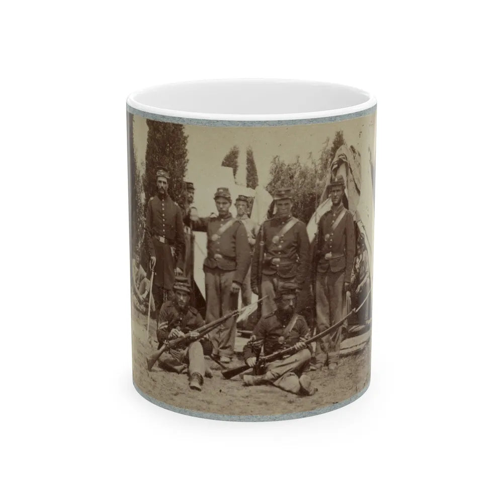 23d New York Infantry (U.S. Civil War) White Coffee Mug-11oz-Go Mug Yourself