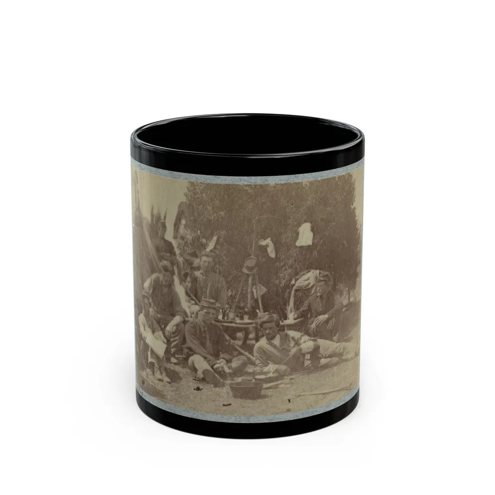 23d New York Infantry(2) (U.S. Civil War) Black Coffee Mug-11oz-Go Mug Yourself