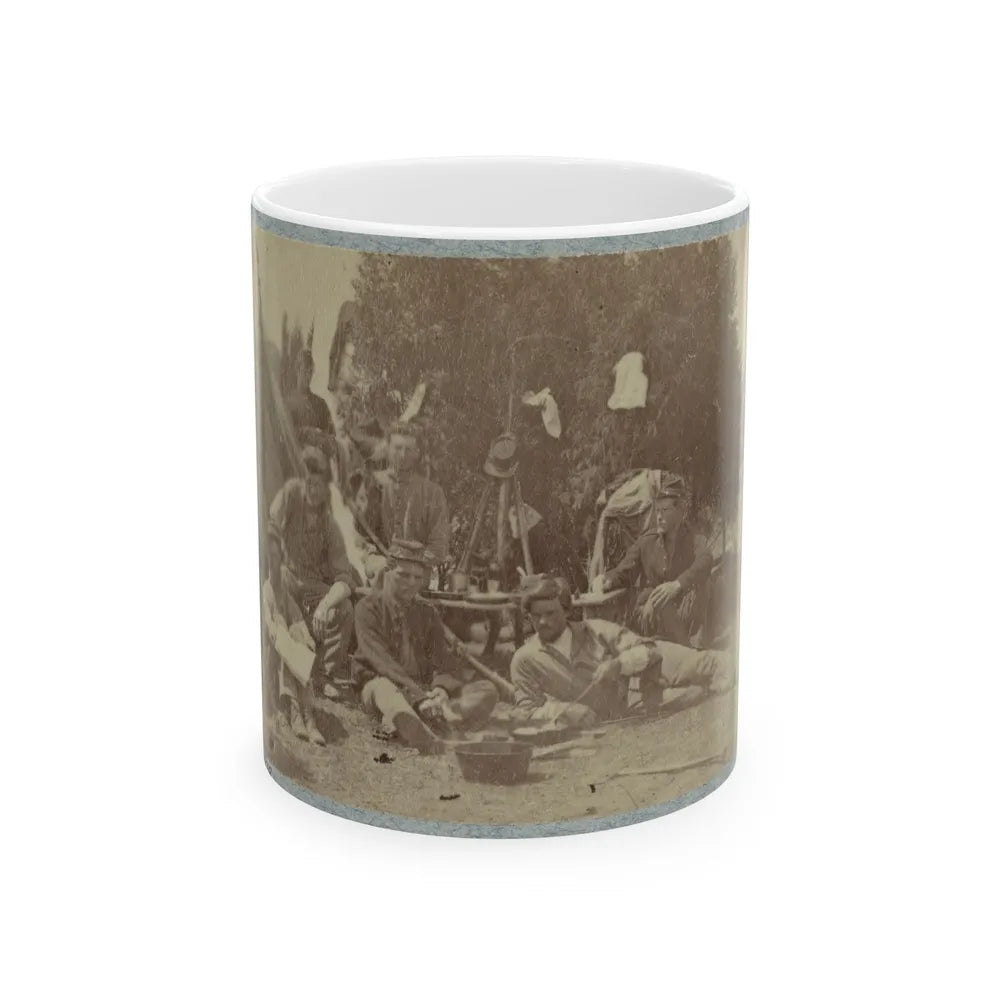 23d New York Infantry(2) (U.S. Civil War) White Coffee Mug-11oz-Go Mug Yourself