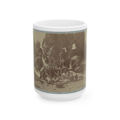 23d New York Infantry(2) (U.S. Civil War) White Coffee Mug-15oz-Go Mug Yourself