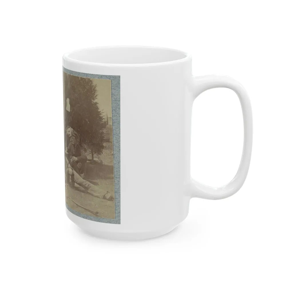 23d New York Infantry(2) (U.S. Civil War) White Coffee Mug-Go Mug Yourself