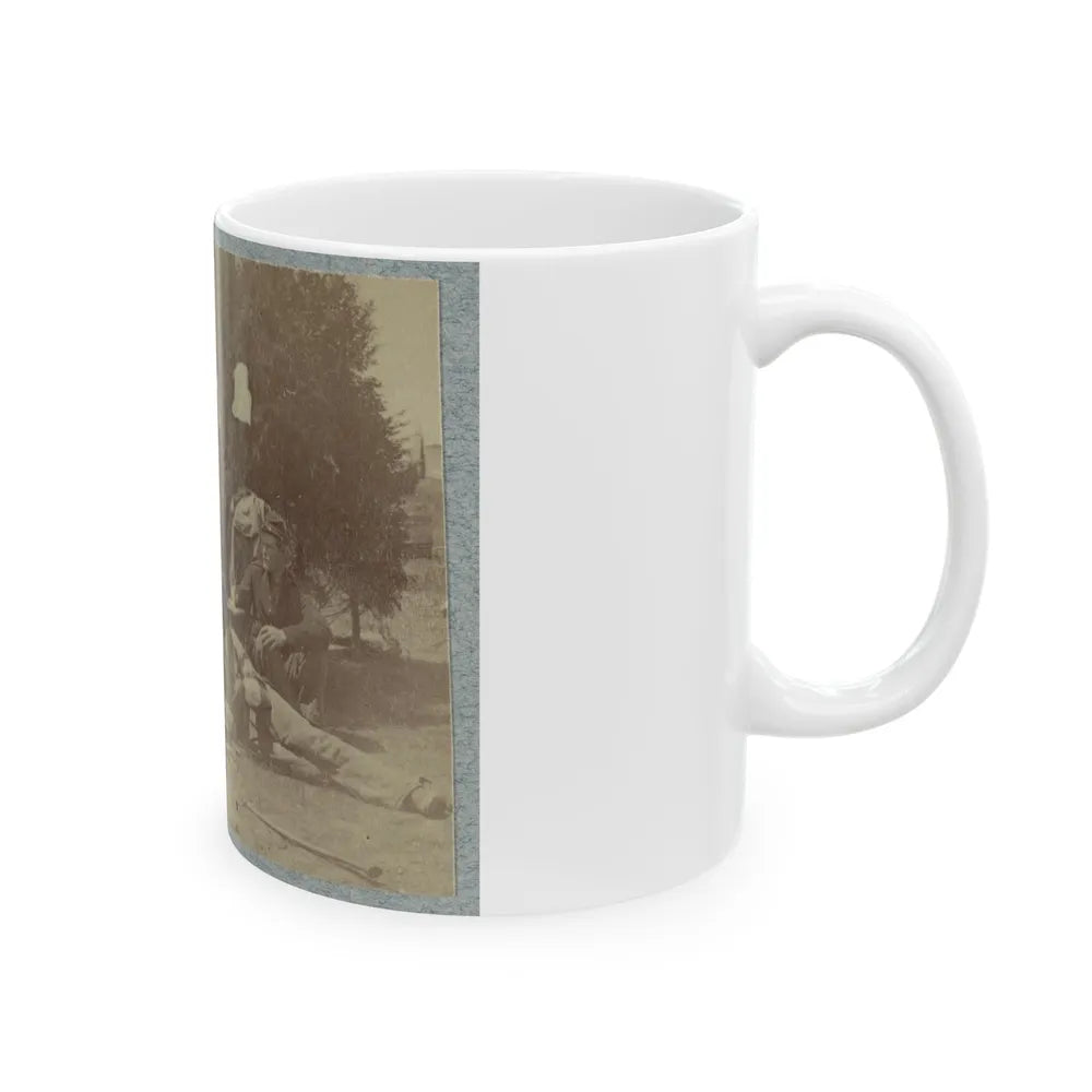 23d New York Infantry(2) (U.S. Civil War) White Coffee Mug-Go Mug Yourself