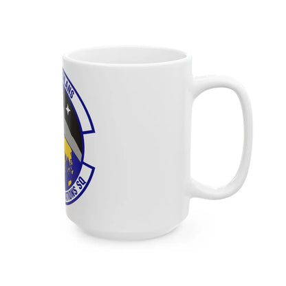 23d Space Operations Squadron (U.S. Air Force) White Coffee Mug-Go Mug Yourself