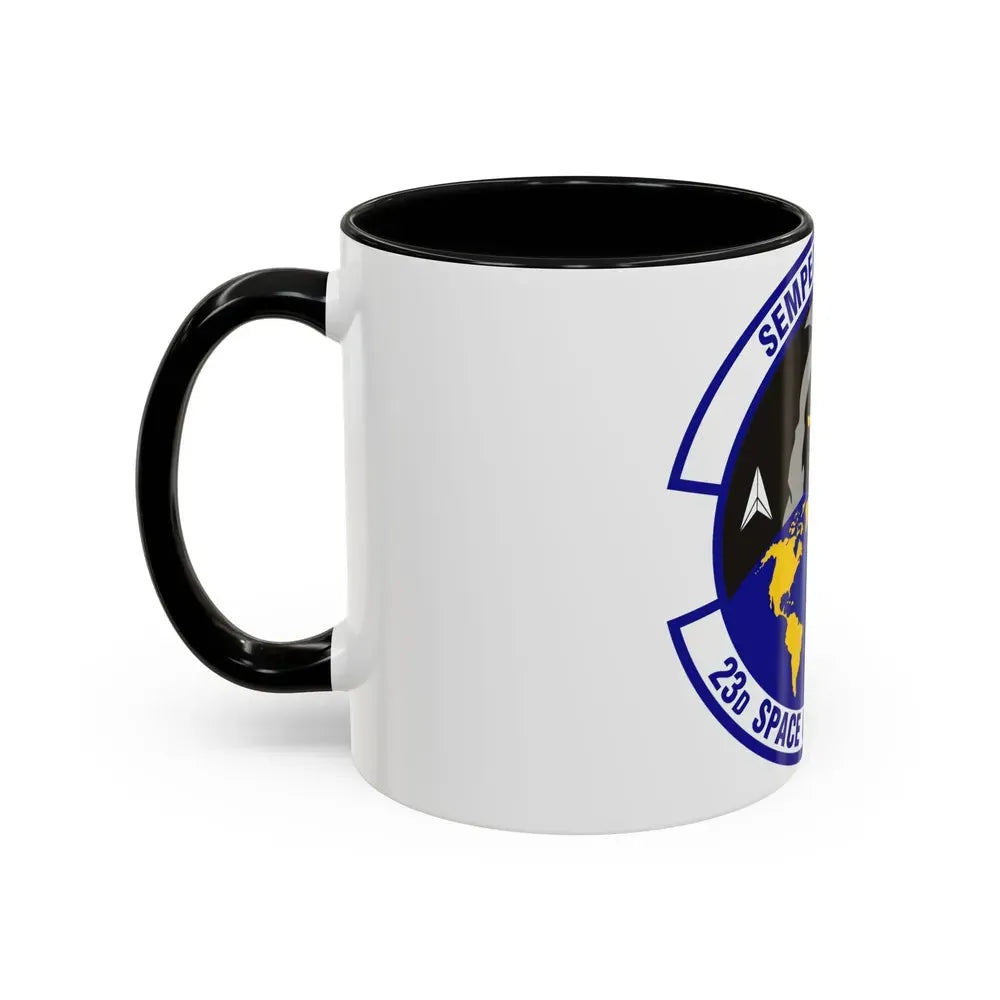 23d Space Operations Squadron (U.S. Air Force) Accent Coffee Mug - Go Mug Yourself
