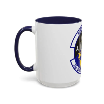 23d Space Operations Squadron (U.S. Air Force) Accent Coffee Mug - Go Mug Yourself