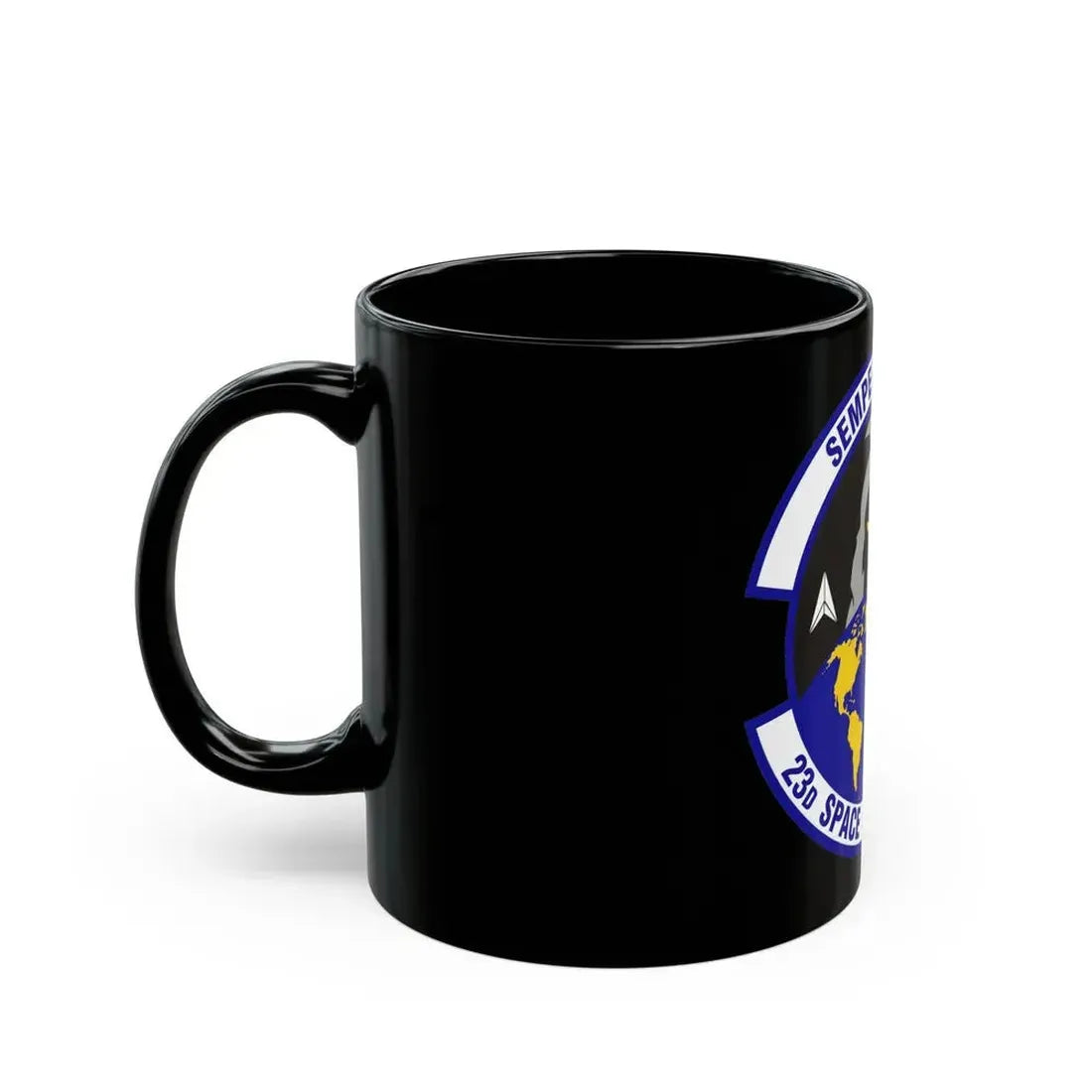 23d Space Operations Squadron (U.S. Air Force) Black Coffee Mug - Go Mug Yourself