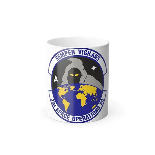 23d Space Operations Squadron (U.S. Air Force) Color Changing Coffee Mug 11oz - Go Mug Yourself