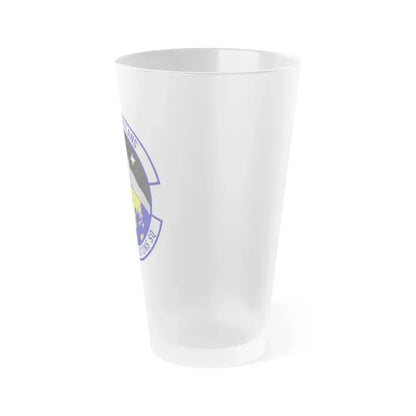 23d Space Operations Squadron (U.S. Air Force) Frosted Pint Glass 16oz - Go Mug Yourself