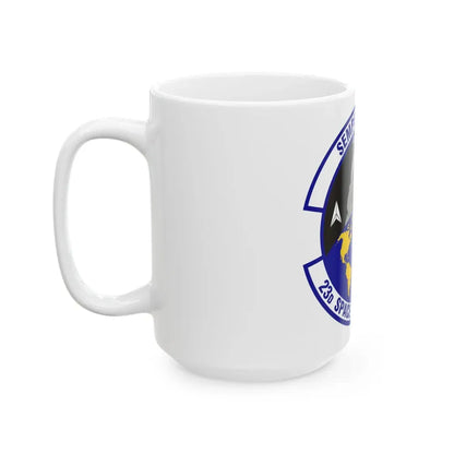 23d Space Operations Squadron (U.S. Air Force) White Coffee Mug - Go Mug Yourself