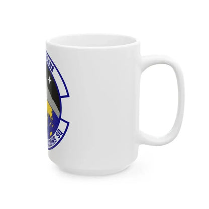 23d Space Operations Squadron (U.S. Air Force) White Coffee Mug - Go Mug Yourself