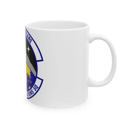 23d Space Operations Squadron (U.S. Air Force) White Coffee Mug - Go Mug Yourself