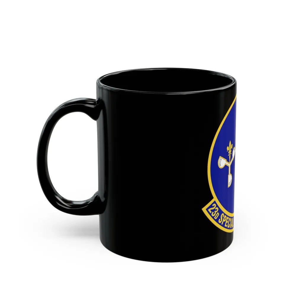 23d Special Operations Weather Squadron (U.S. Air Force) Black Coffee Mug-Go Mug Yourself