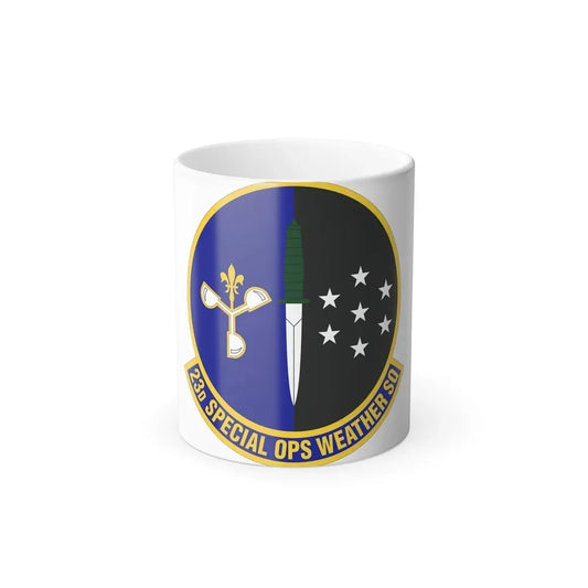23d Special Operations Weather Squadron (U.S. Air Force) Color Changing Coffee Mug 11oz - Go Mug Yourself