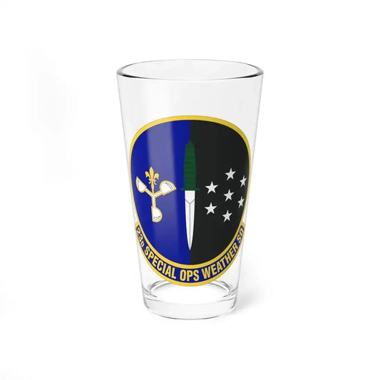 23d Special Operations Weather Squadron (U.S. Air Force) Pint Glass 16oz 16oz - Go Mug Yourself