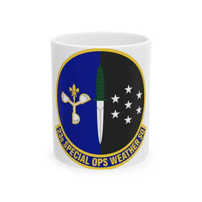 23d Special Operations Weather Squadron (U.S. Air Force) White Coffee Mug 11oz - Go Mug Yourself