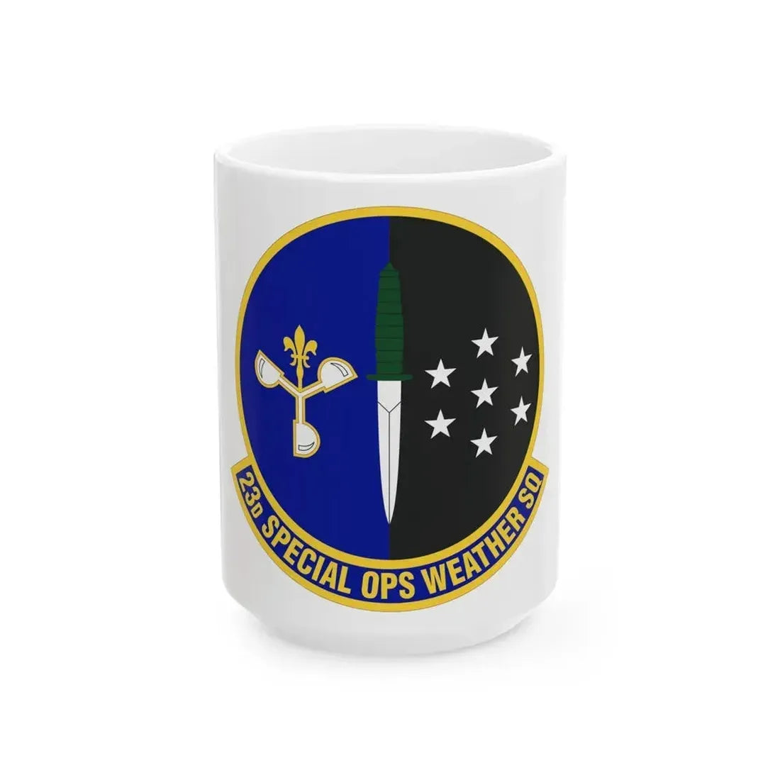 23d Special Operations Weather Squadron (U.S. Air Force) White Coffee Mug 15oz - Go Mug Yourself