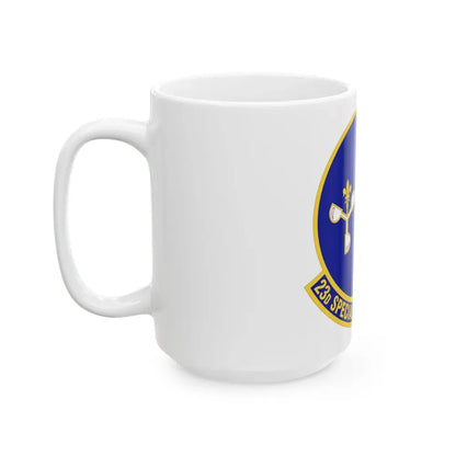 23d Special Operations Weather Squadron (U.S. Air Force) White Coffee Mug - Go Mug Yourself
