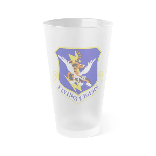 23d Wing (U.S. Air Force) Frosted Pint Glass 16oz-Go Mug Yourself