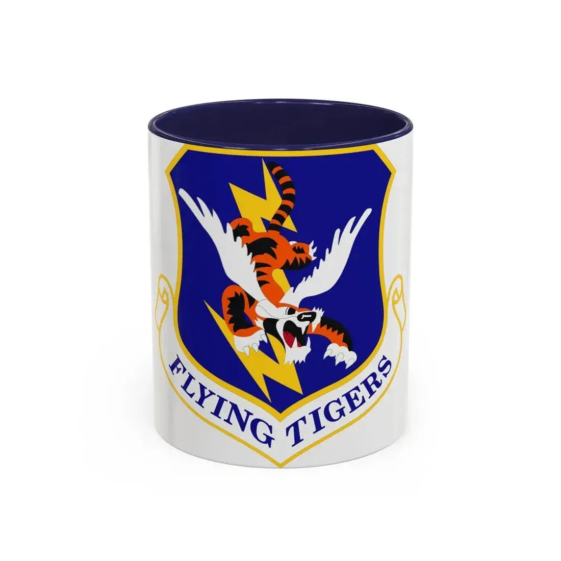 23d Wing (U.S. Air Force) Accent Coffee Mug 11oz Navy - Go Mug Yourself
