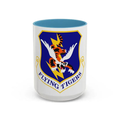 23d Wing (U.S. Air Force) Accent Coffee Mug 15oz Light Blue - Go Mug Yourself