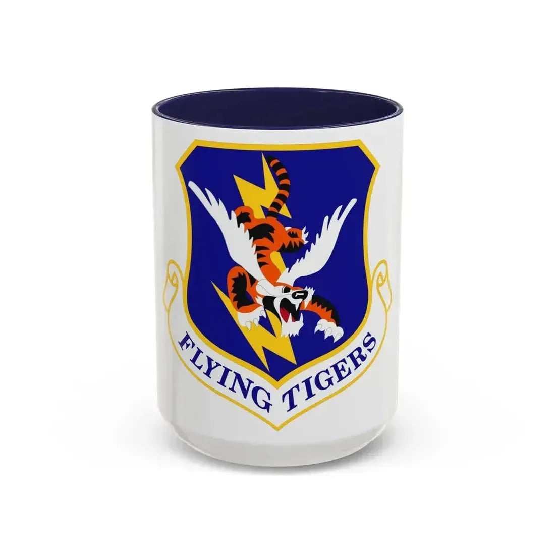 23d Wing (U.S. Air Force) Accent Coffee Mug 15oz Navy - Go Mug Yourself