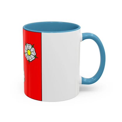 Flag of Autafond Switzerland - Accent Coffee Mug-Go Mug Yourself