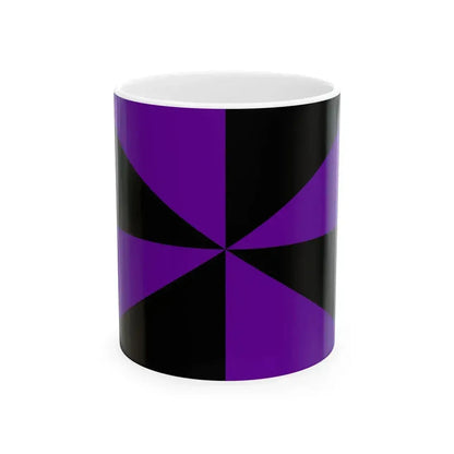 23FlagdiagonalGyronny8NP (Portugal) White Coffee Mug 11oz - Go Mug Yourself