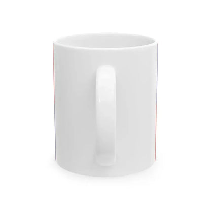 23FlagdiagonalGyronny8PR (Portugal) White Coffee Mug - Go Mug Yourself